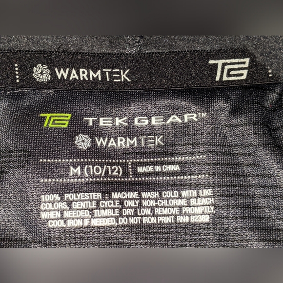 5/$25 Tek Gear Warm Tek Boys Pullover Sweatshirt Size Medium 10/12 - Picture 5 of 5